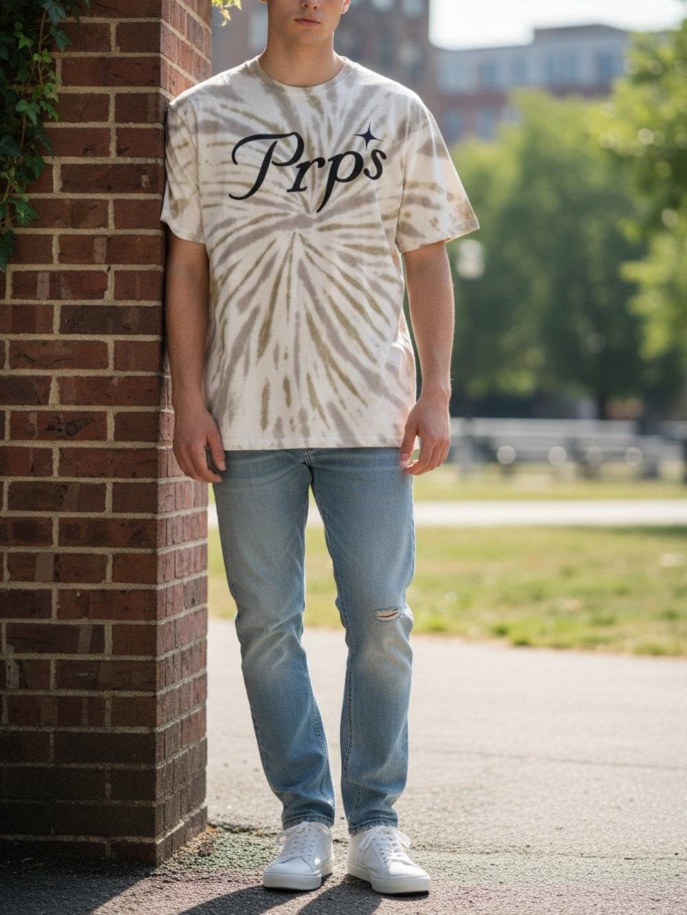 PRPS Mens Tie Dye S/S Tee